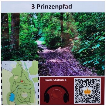 Prinzenpfad  Info-Tafel